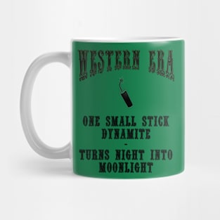 Western Era Slogan - One Small Stick Dynamite Mug